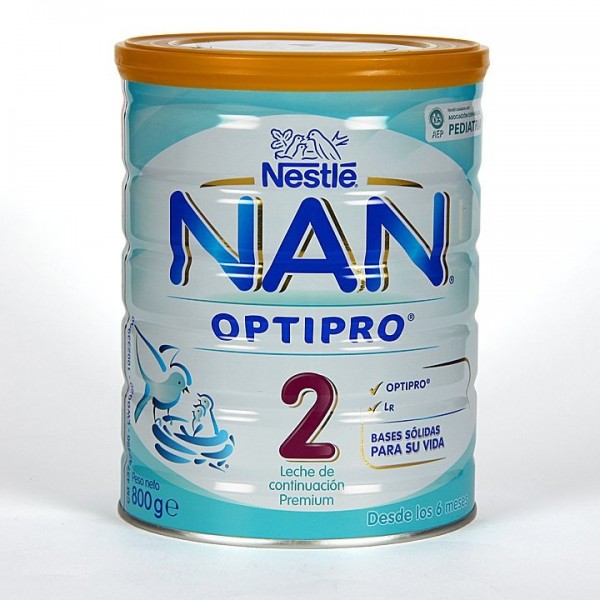 Nan 2 Fórmula Infantil 800 Gramos – Nutrición Completa para Bebés