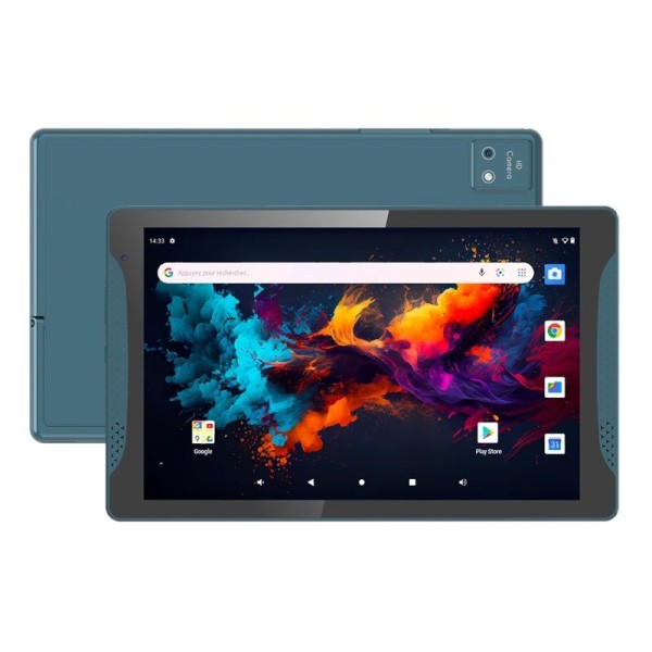 Logicom Tablet Stand Pro 2 10.1" 4GB RAM + 64GB ROM Azul – Tablet Android 13 con Soporte Integrado en Messirve Precios Justos